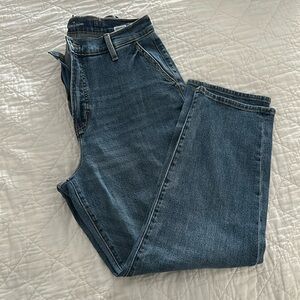 Old navy workwear curvy sky high straight